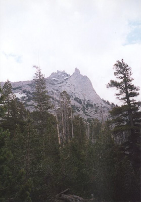 Cathedral Peak in Yosemite National Park