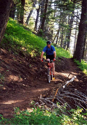 Mountain Biking in Hyalite Canyon