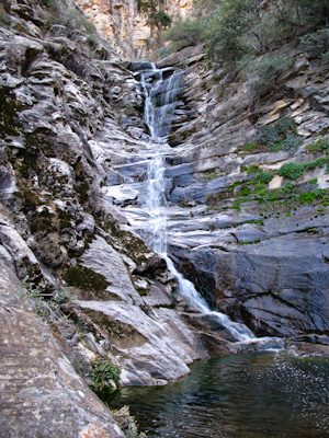 Hidden Falls Canyon in the Red Rock Canyon National Conservation Area just outside of Las Vegas, Nevada