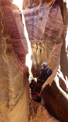 November 2013 trip through Spry Canyon in Zion National Park