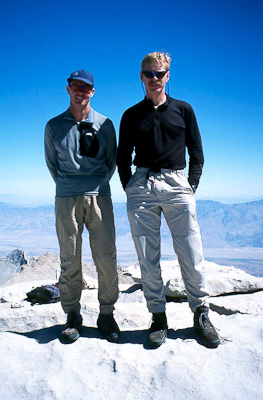 Simon and Bob on top