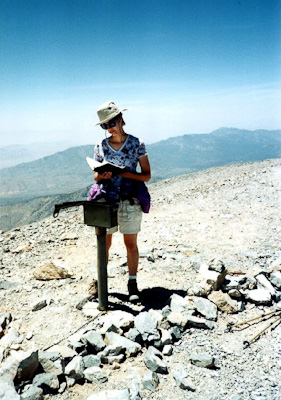 Bob and Lisa on Mount Charleston in southern Nevada