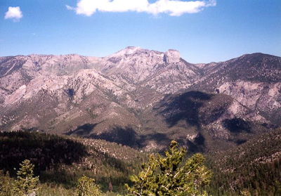 Mummy Mountain in the Spring Mountain Range