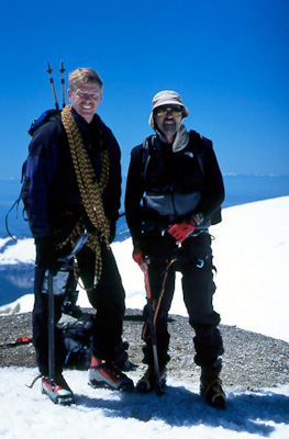 On top of Mount Baker (10,778 Feet)