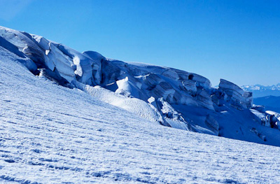 Seracs on the Easton Glacier