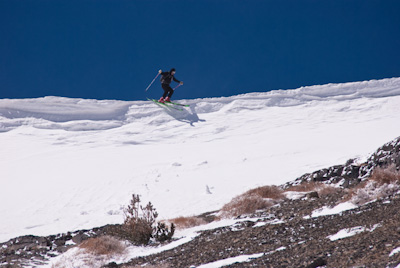 Darryl Seale on a beautiful summit day