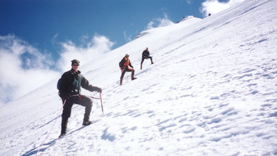 Near the summit of Pico de Orizaba