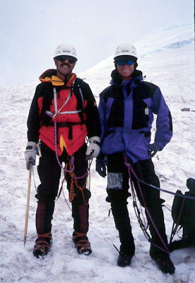 Return to Camp Schurman after a successful summit