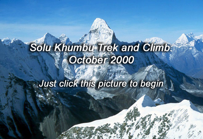 Bob's 2000 Adventure to Nepal