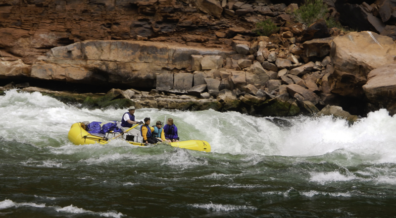 Running House Rock Rapid