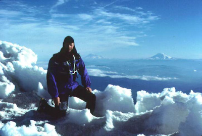 Bob on the summit of Hood (11,239 feet)