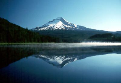 Mount Hood from Trillium Lake