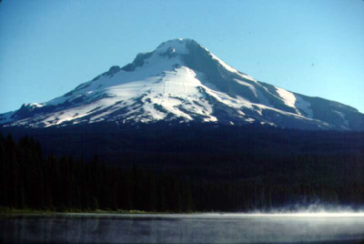 Mount Hood from Trillium Lake