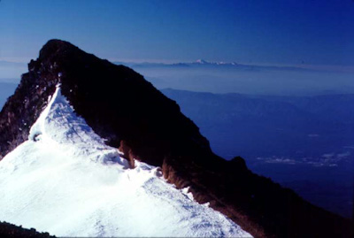 Thumb Rock with Lassen Peak in the background