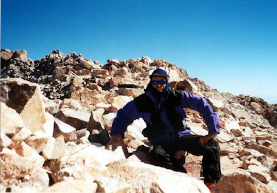 Bob on the summit of Mount Shasta