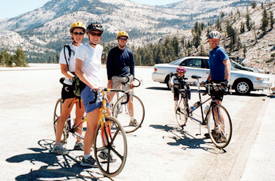 Our tandem bike ride from Tuolumne Meadows to the Valley