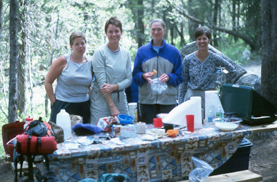 Tracy Nichols, Debbie Snyder, Nadya Novak, and Lisa