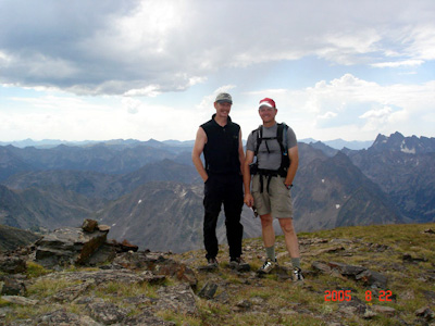 On top of Black Mountain (10,941 feet).