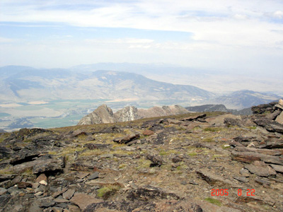 Paradise Valley to the southwest of Black Mountain.