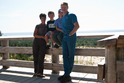 Our family on the Oregon Coast